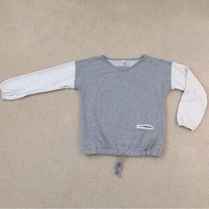 GAP Gray and Light Gray Women's Sweatshirt